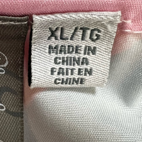 Charlie Charlie Charlotte Bright Geometric Chevron Print Wrap Dress - Size XL - Picture 11 of 11